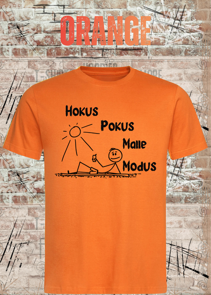 Hokus Pokus Malle Modus – Lustiges Unisex T-Shirt für Mallorca Fans