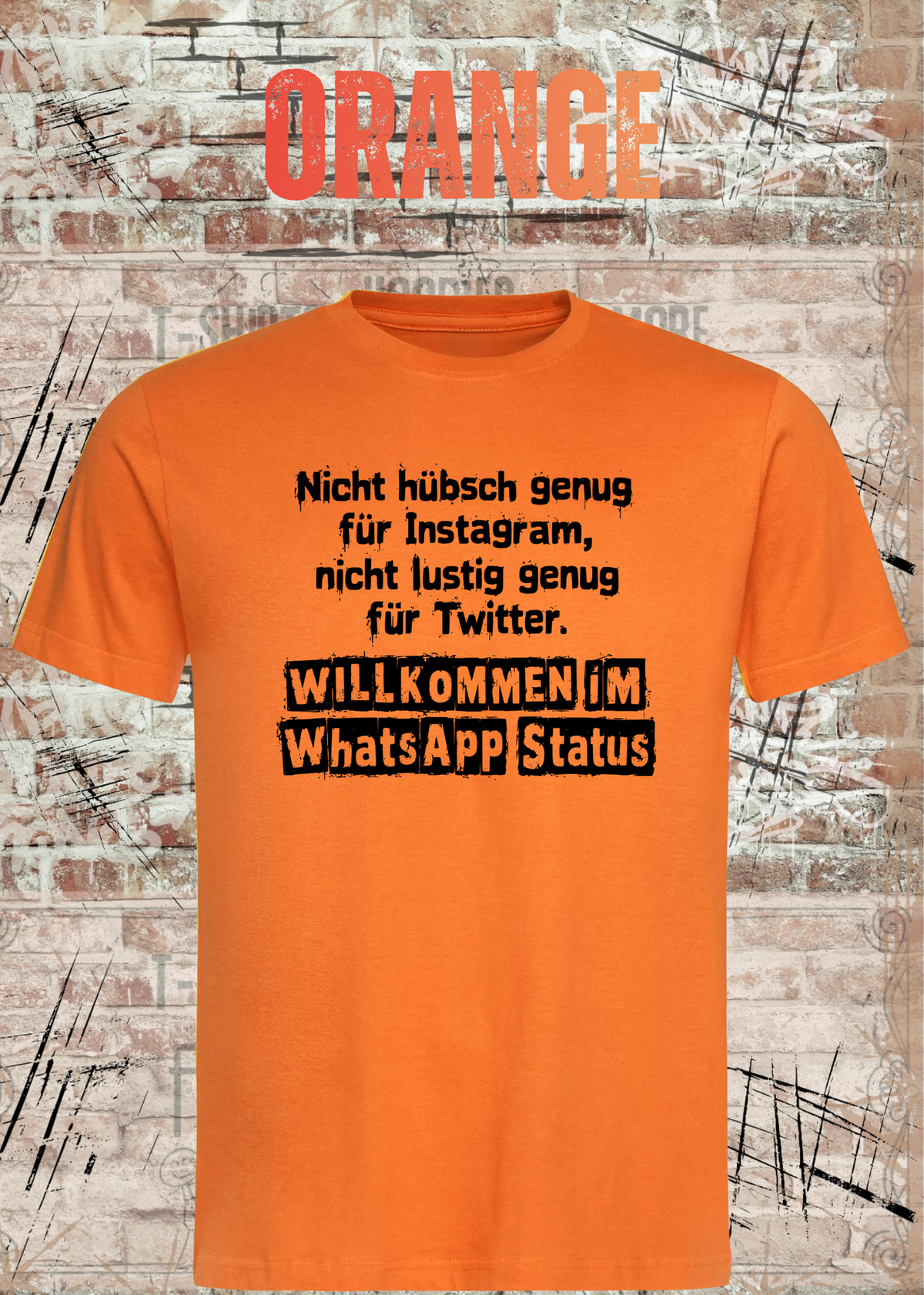 Nicht hübsch genug – Lustiges Statement T-Shirt | FunnyZoom