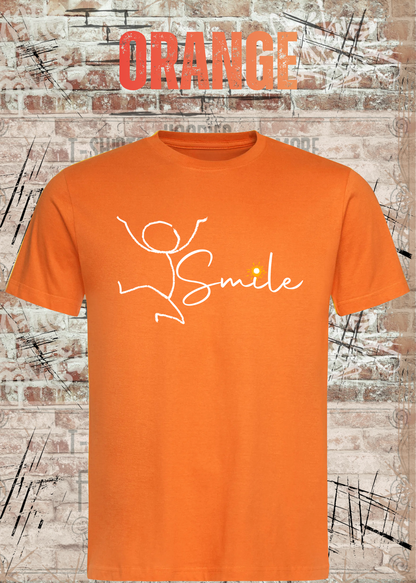 Smile Shirt – Minimalistisches Unisex T-Shirt mit Positive Vibes Design