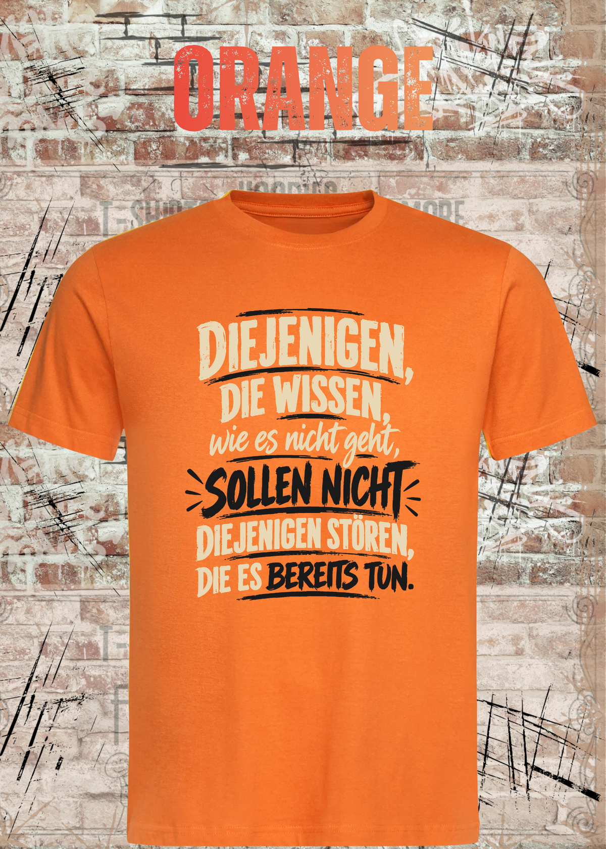 Diejenigen, die wissen – Macher Statement T-Shirt | FunnyZoom
