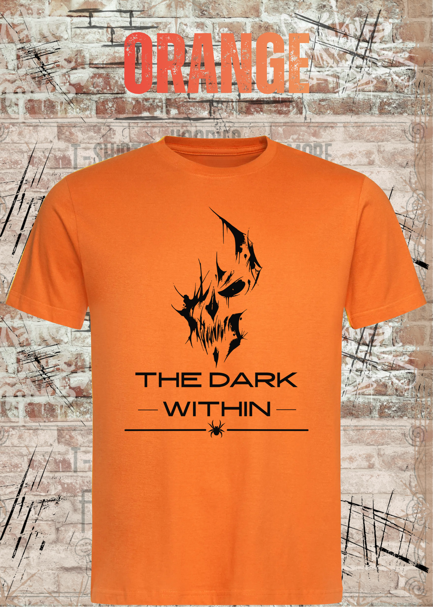 THE DARK WITHIN | Gothic Totenkopf T-Shirt | Rock & Metal Skull Shirt | Unisex