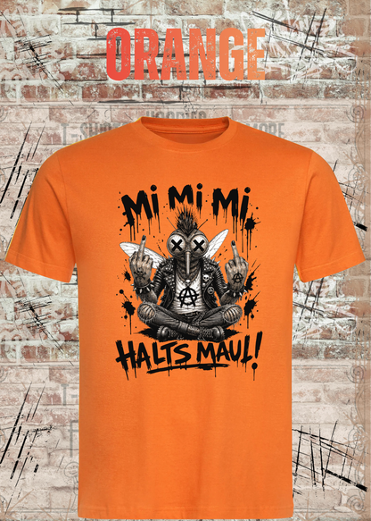Stech-Mücke Manni T-Shirt – Mi Mi Mi Halt’s Maul Punk Shirt