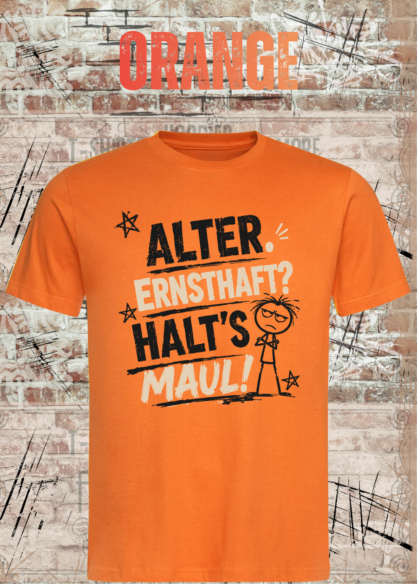 Alter. Ernsthaft? Halt’s Maul! – Unisex T-Shirt