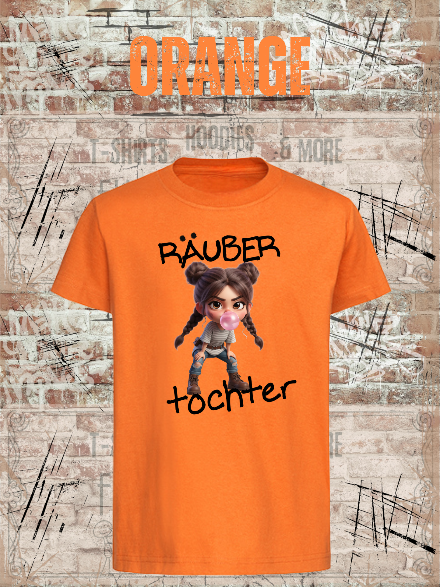T-Shirt 'Räuber Tochter' - Witziges Geschenk für freche Kids
