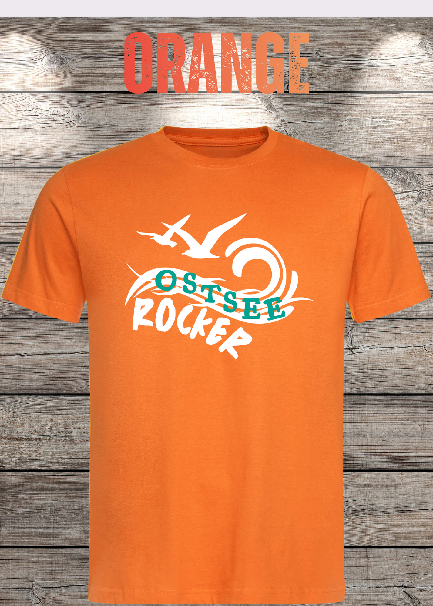 T-Shirt 'Ostsee Rocker' - Norddeutschland Geschenk Unisex Küsten-Style