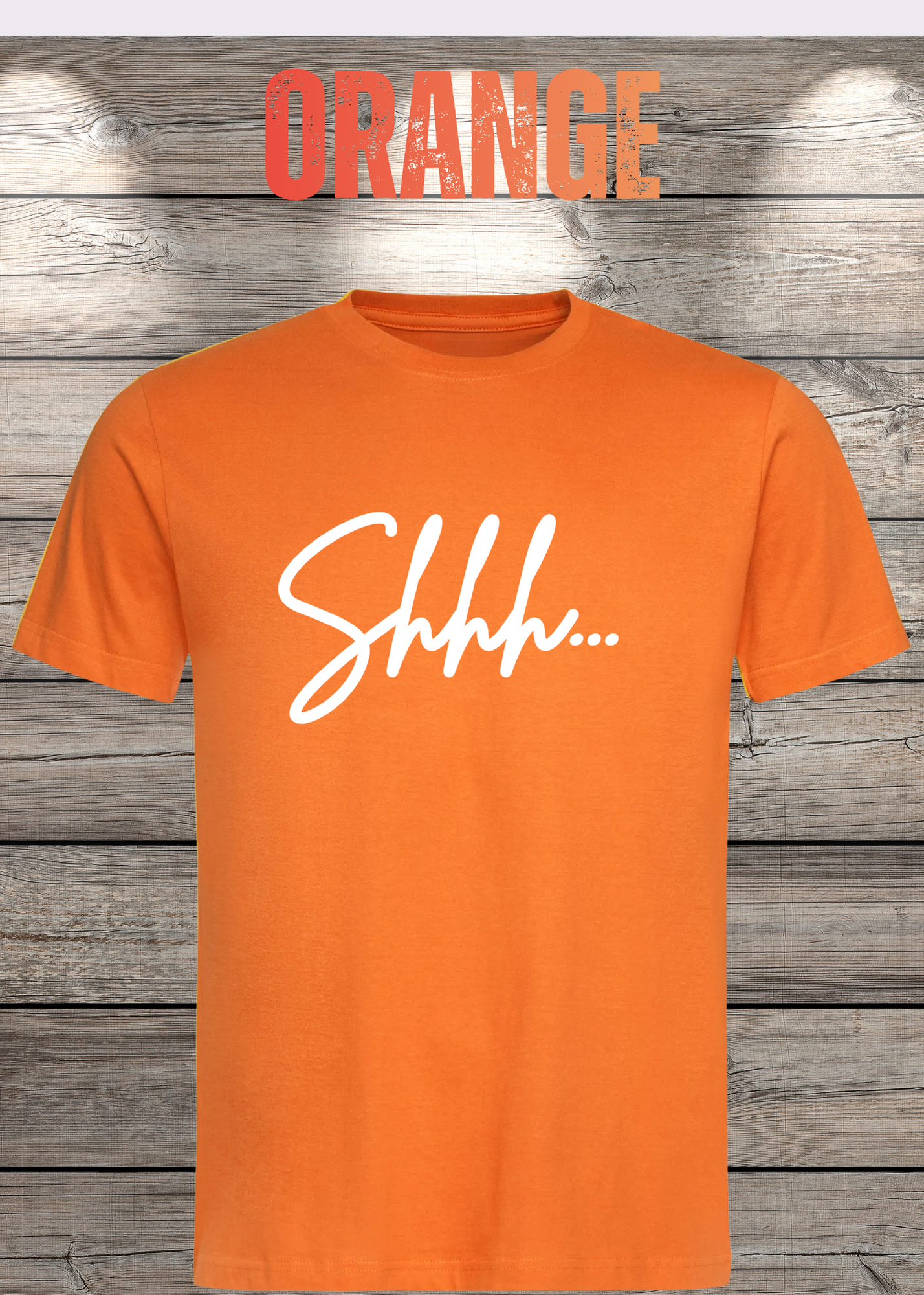 T-Shirt Shhh... - Geschenkidee T-Shirt - T-Shirt mit Spruch - Witziges T-Shirt - T-Shirt Freizeit - Lustiges T-Shirt Unisex
