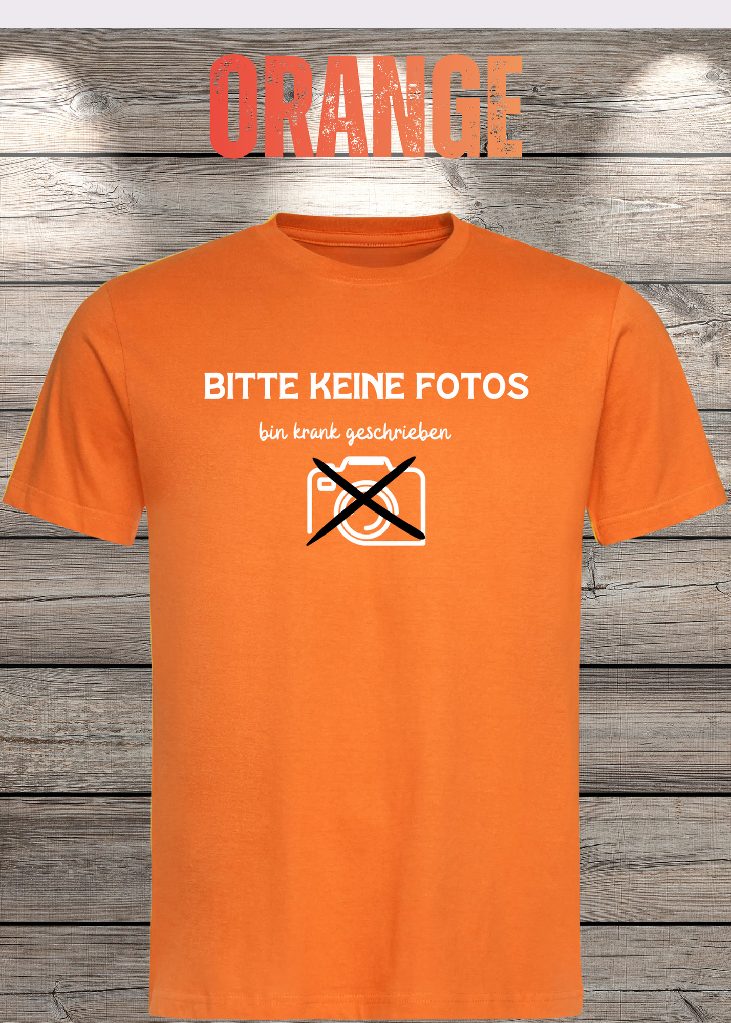 Krankgeschrieben T-Shirt - Witziges Statement Shirt - Lustiges Geschenk - Unisex