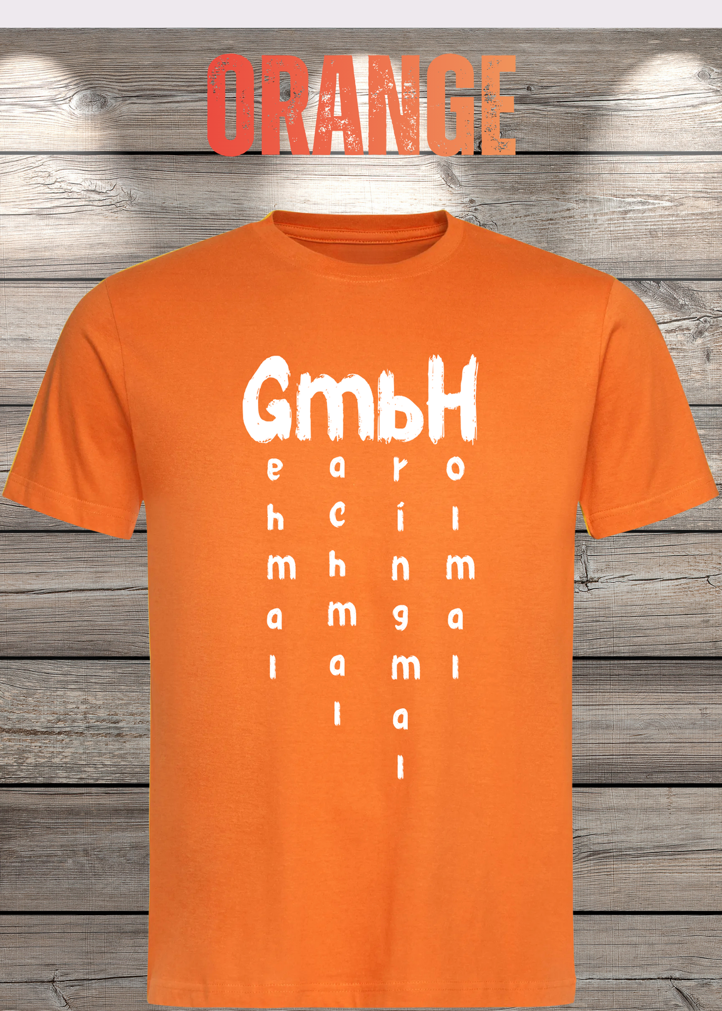 GmbH T-Shirt - Geh mal mach mal bring mal hol mal - Witziges Büro Statement Shirt - Lustiges Geschenk Unisex