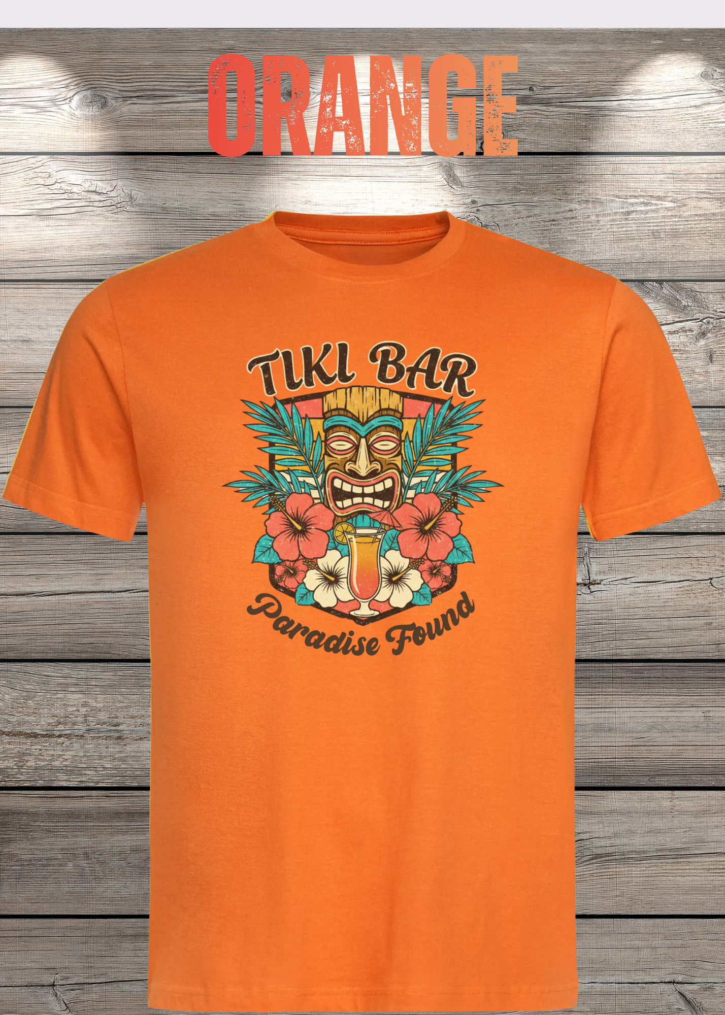 T-Shirt Tiki Bar - Witziger Spruch - Geschenkidee Unisex - Tropical Vibes