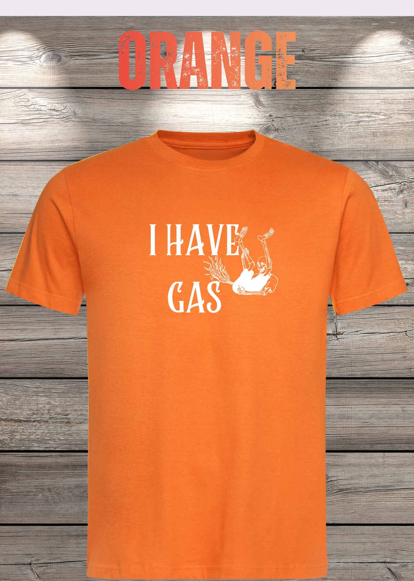 T-Shirt 'I Have Gas' - Sarkastisches Pupsen-Shirt für Ehrliche