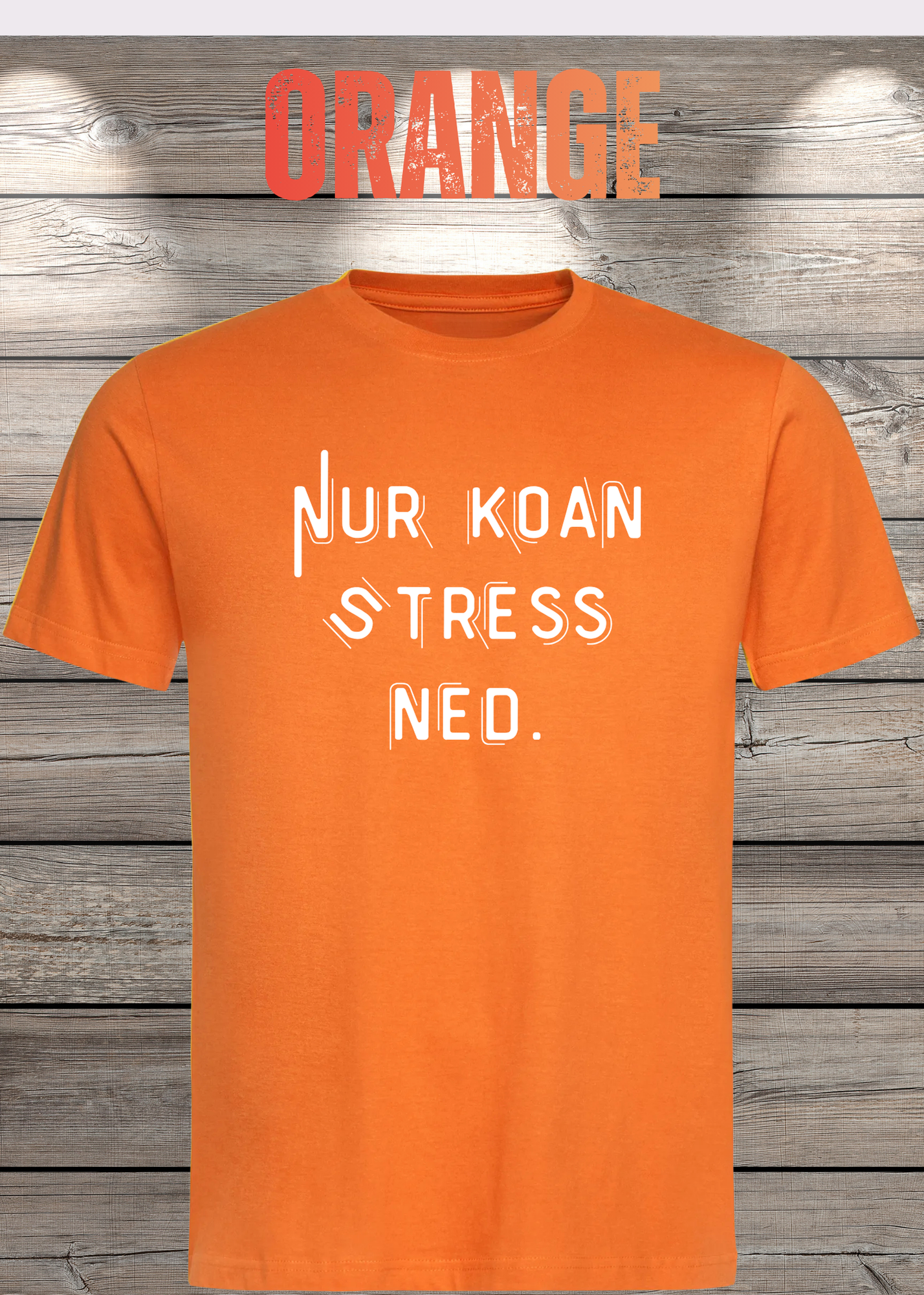 T-Shirt Nur Koan Stress ned - Bayern T-Shirt Lustige Sprüche Geschenkidee - Geburtstag Unisex viele Farben