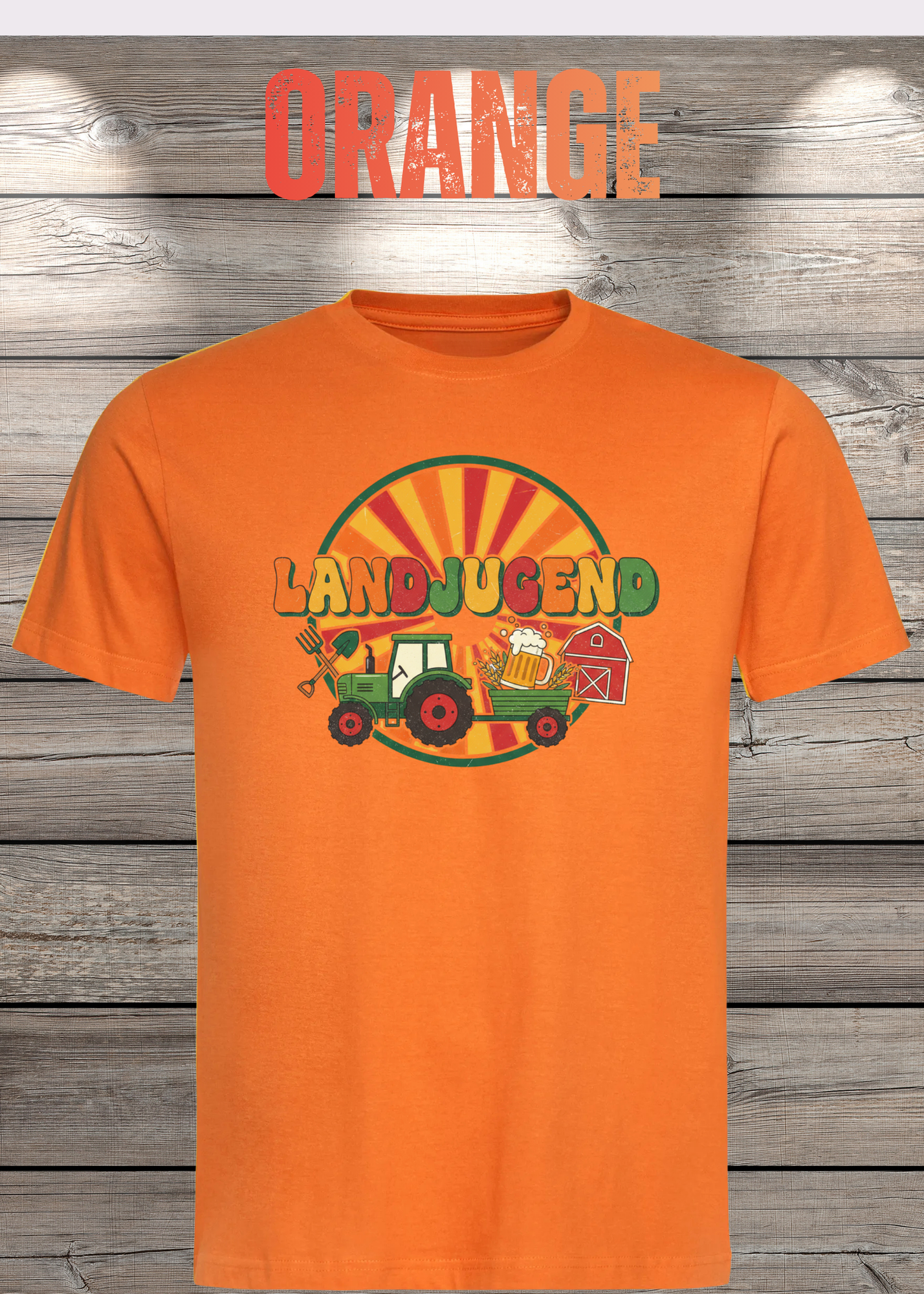 T-Shirt 'Landjugend' - Witziges Statement-Shirt für Landliebhaber