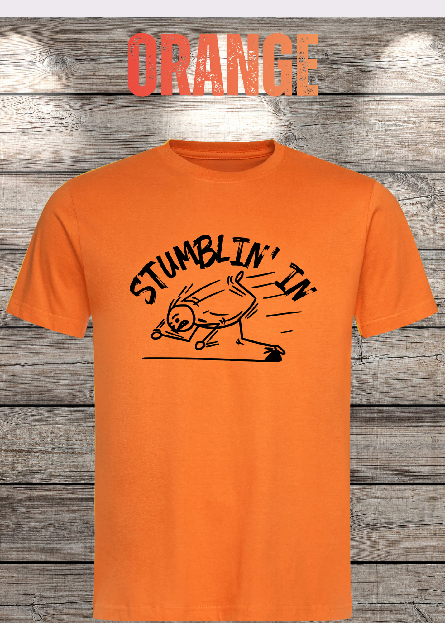 Stumblin' In - Witziges Musik T-Shirt mit Spruch