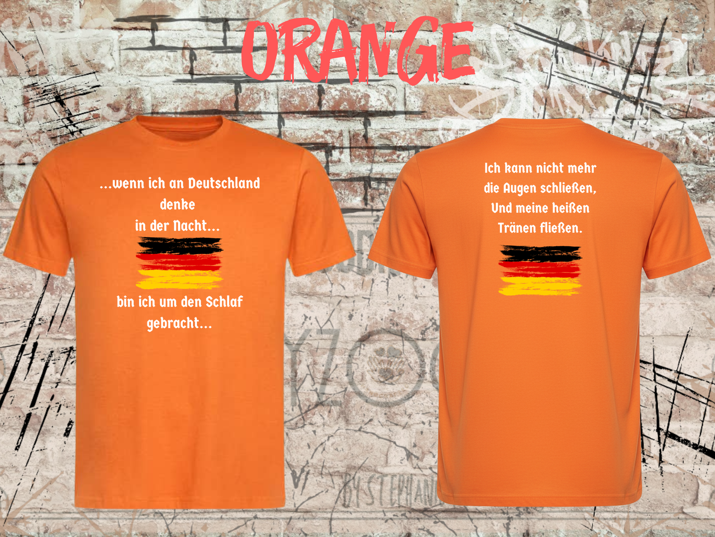 Heinrich Heine T-Shirt „Wenn ich an Deutschland denke“ – Literatur Shirt Unisex