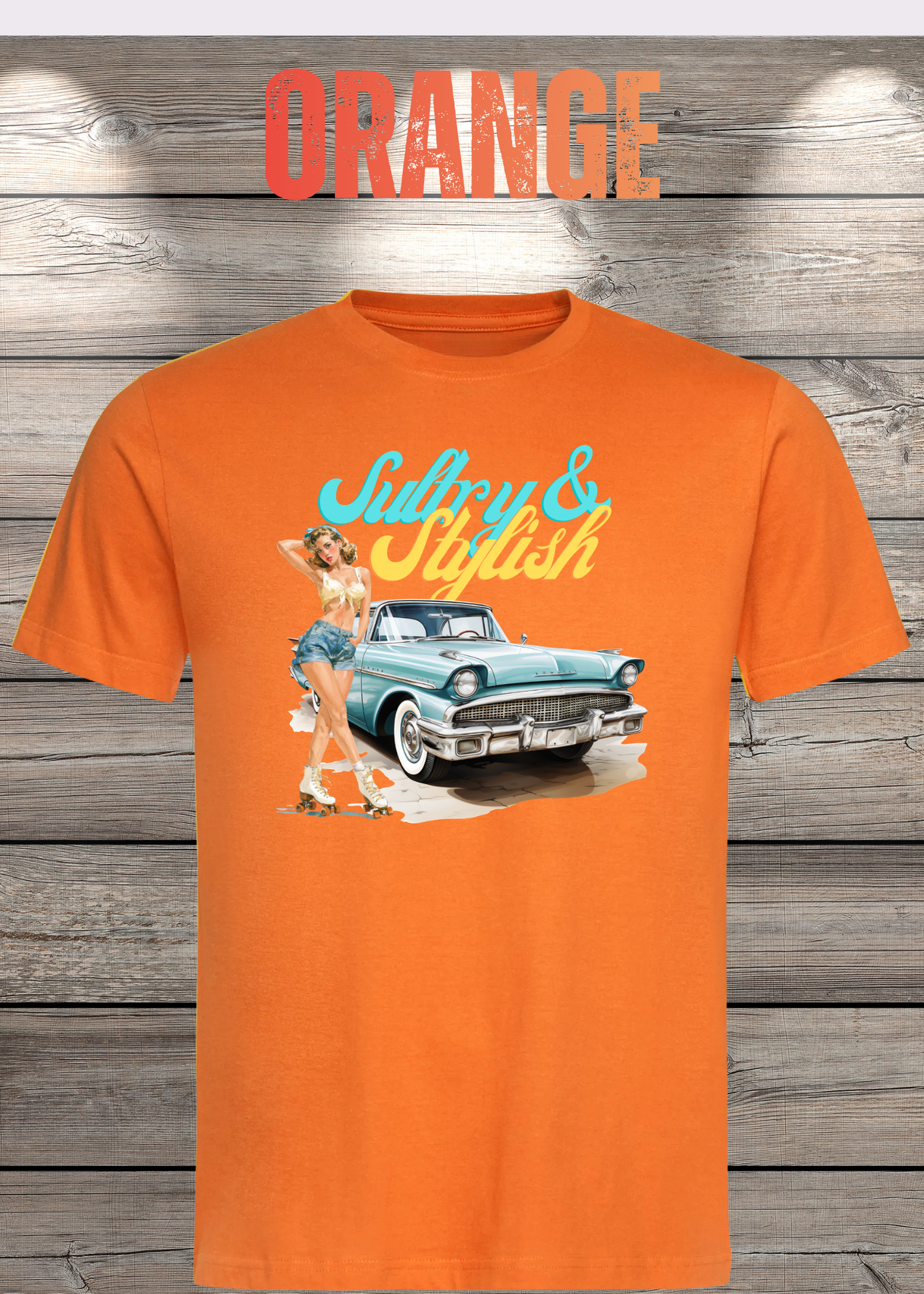Sultry & Stylish - Vintage Look T-Shirt Unisex