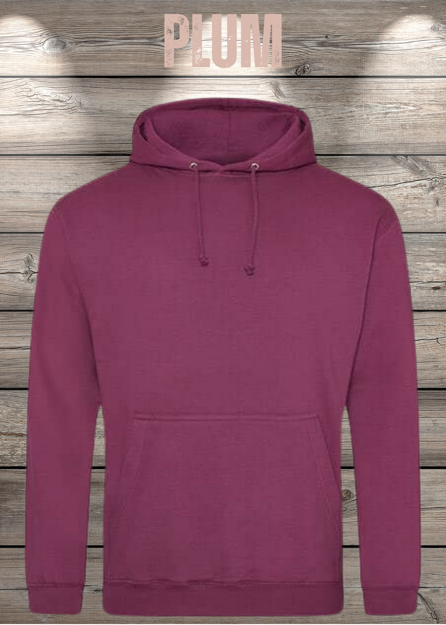 Hoodie mit Wunschmotiv bedrucken - Personalisierbar Vorder- & Rückseite