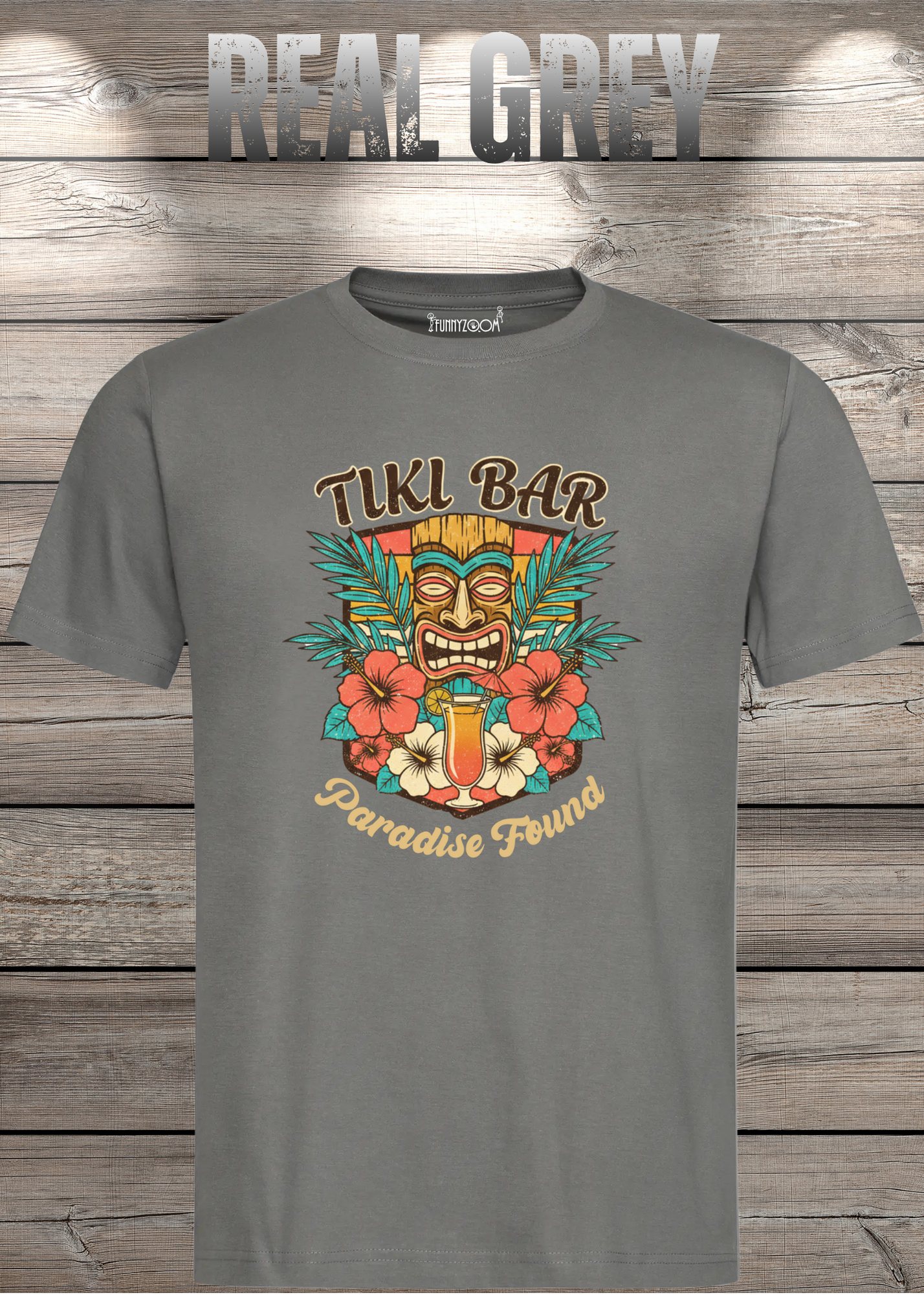 T-Shirt Tiki Bar - Witziger Spruch - Geschenkidee Unisex - Tropical Vibes