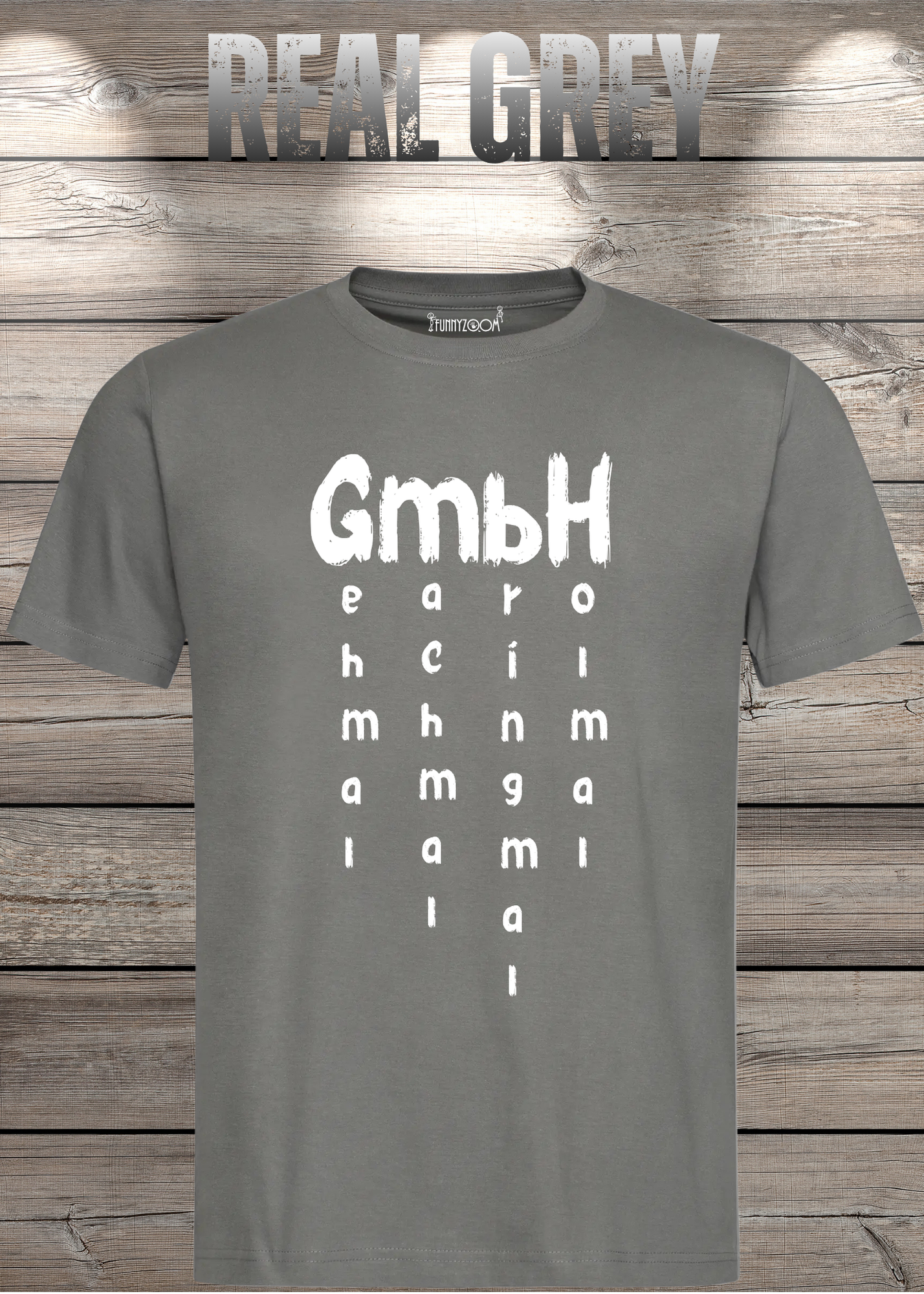 GmbH T-Shirt - Geh mal mach mal bring mal hol mal - Witziges Büro Statement Shirt - Lustiges Geschenk Unisex