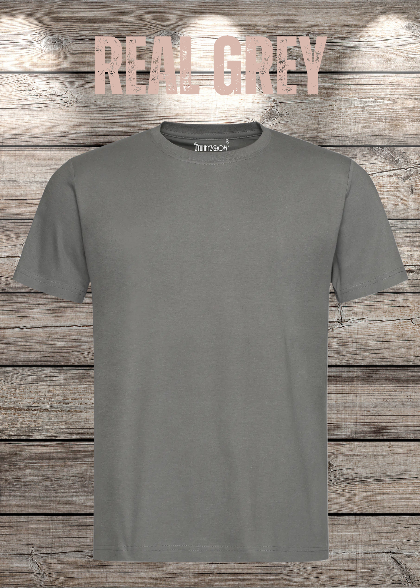Real Grey Männer/ Unisex T Shirt