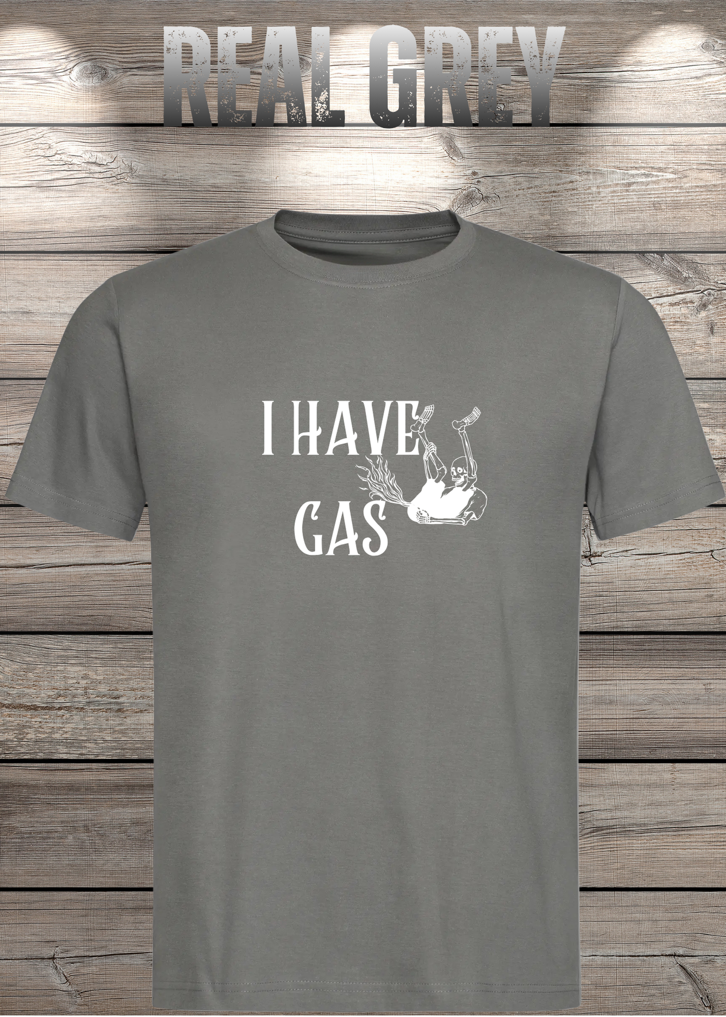 T-Shirt 'I Have Gas' - Sarkastisches Pupsen-Shirt für Ehrliche