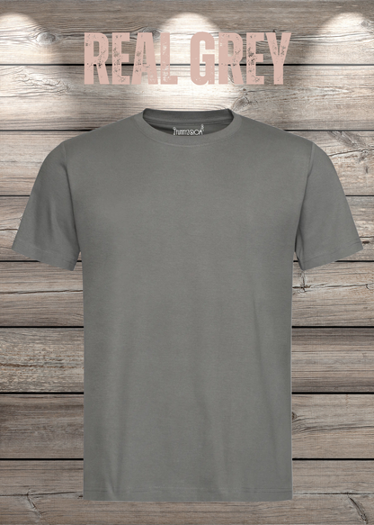 Real Grey Männer/ Unisex T Shirt