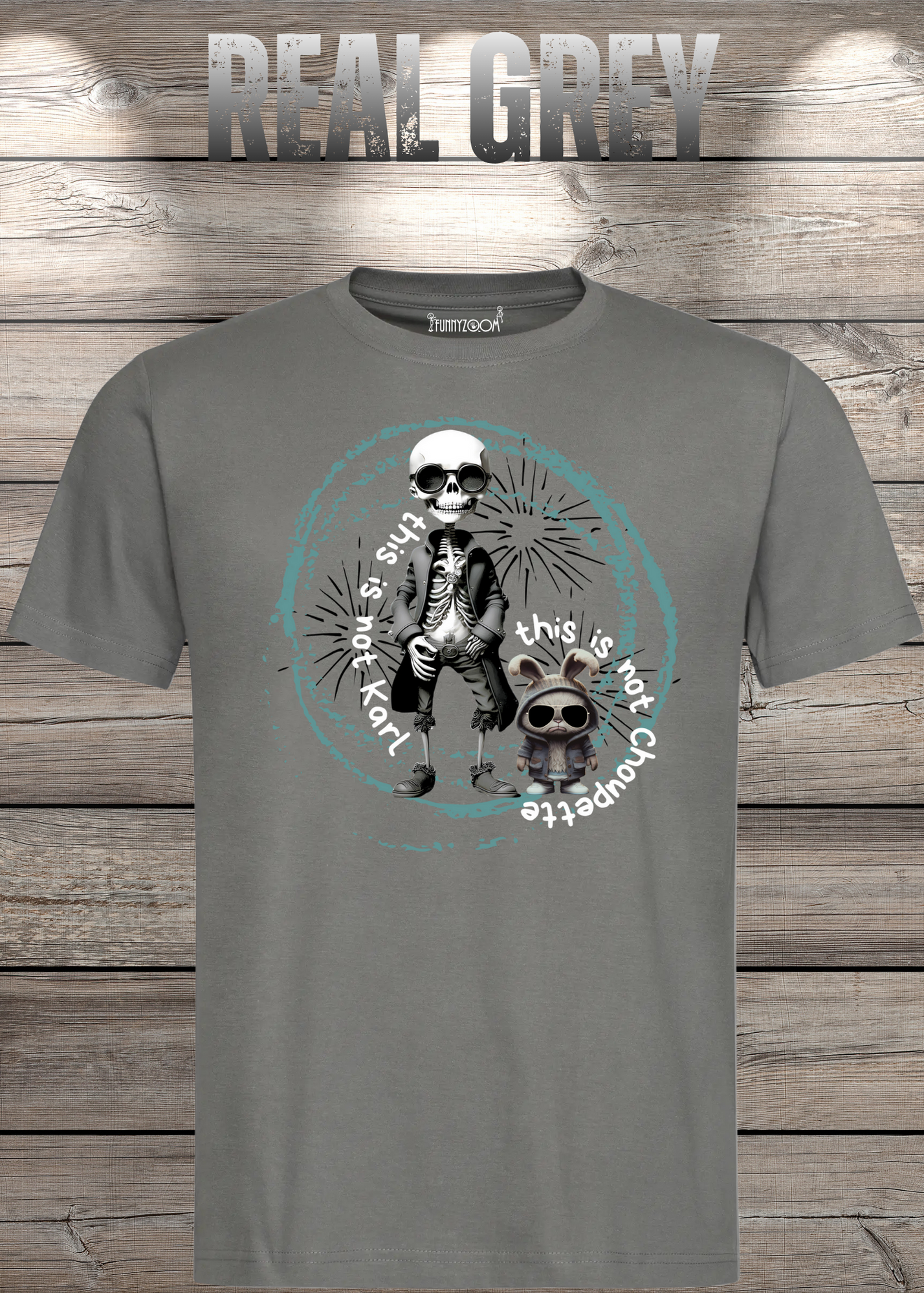 T-Shirt 'This is not Karl this is not Choupette' - Fashion Humor Geschenk Unisex