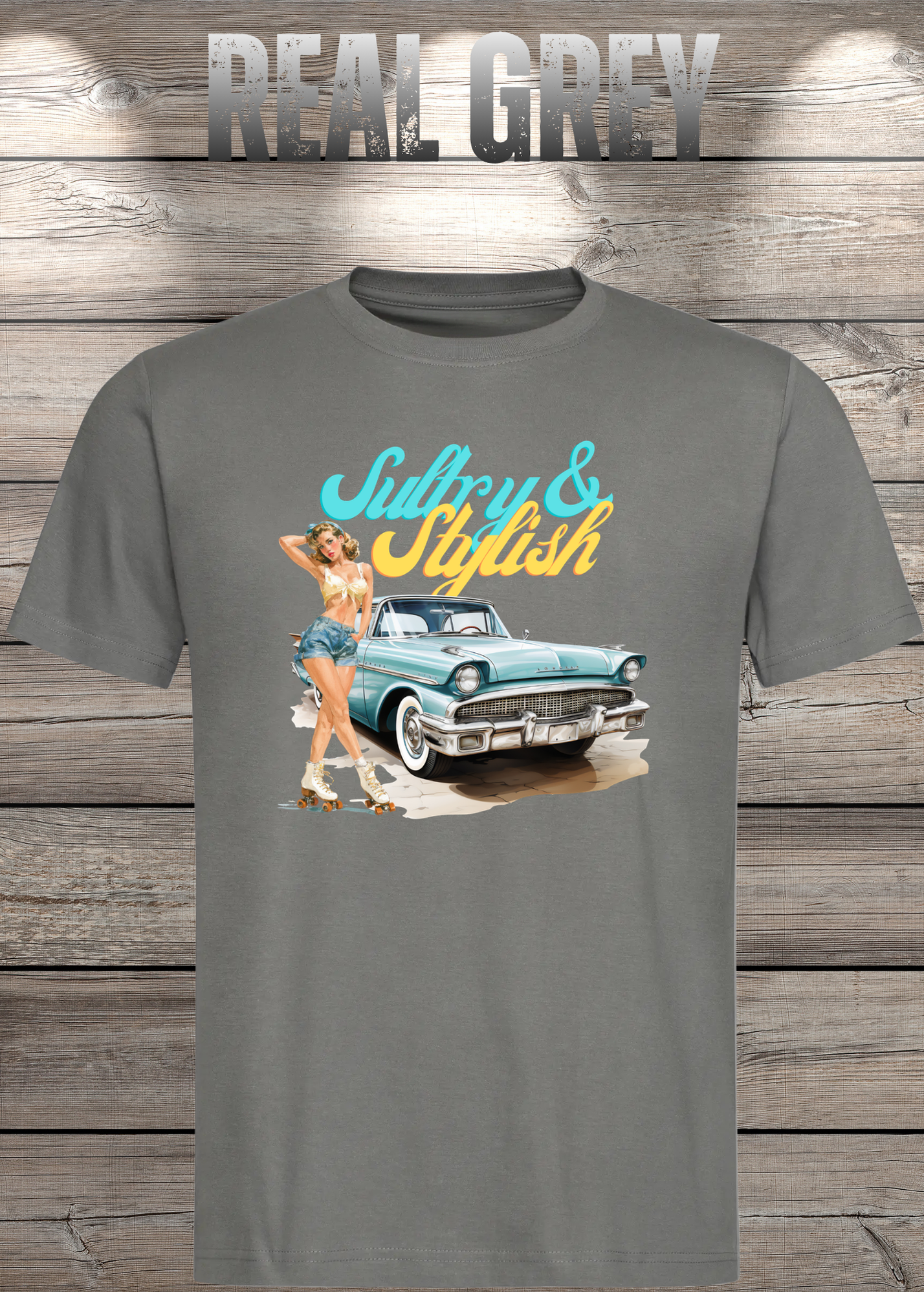Sultry & Stylish - Vintage Look T-Shirt Unisex