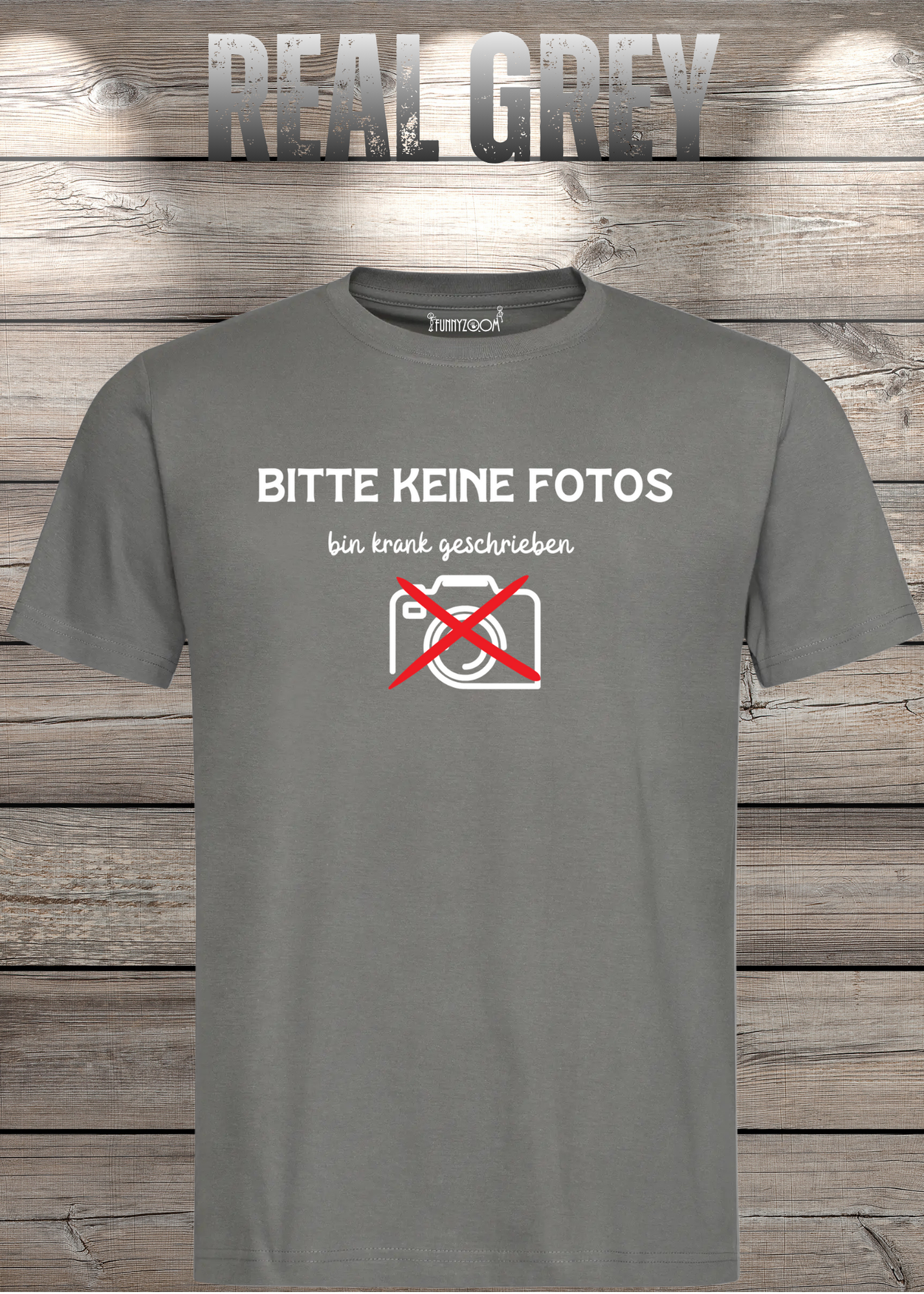 Krankgeschrieben T-Shirt - Witziges Statement Shirt - Lustiges Geschenk - Unisex