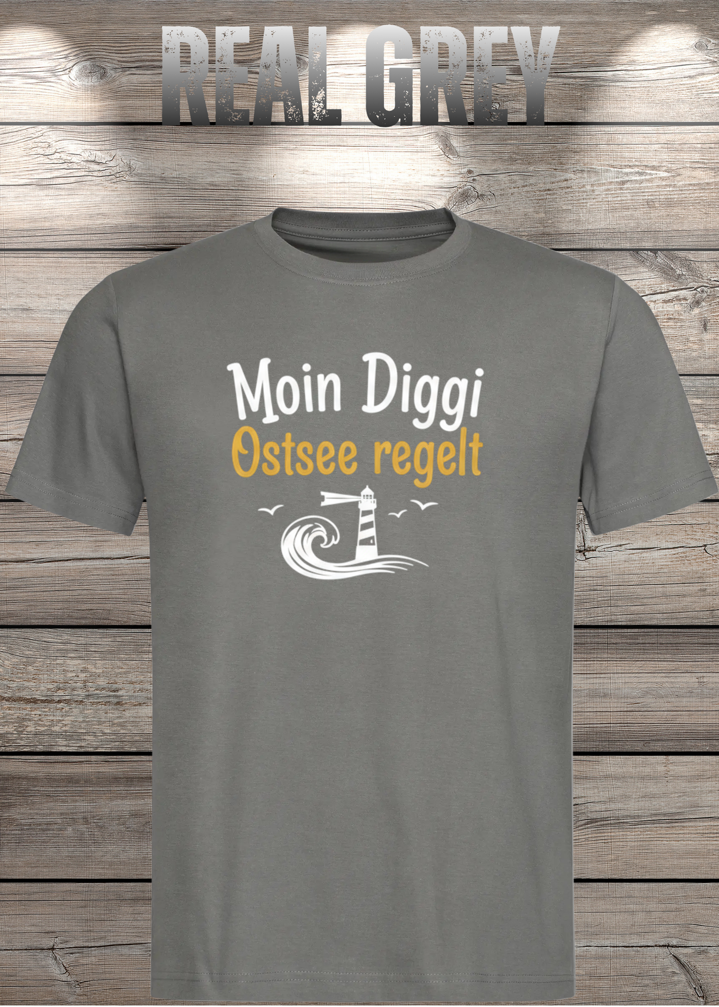 Unisex T-Shirt Moin Diggi Ostsee regelt