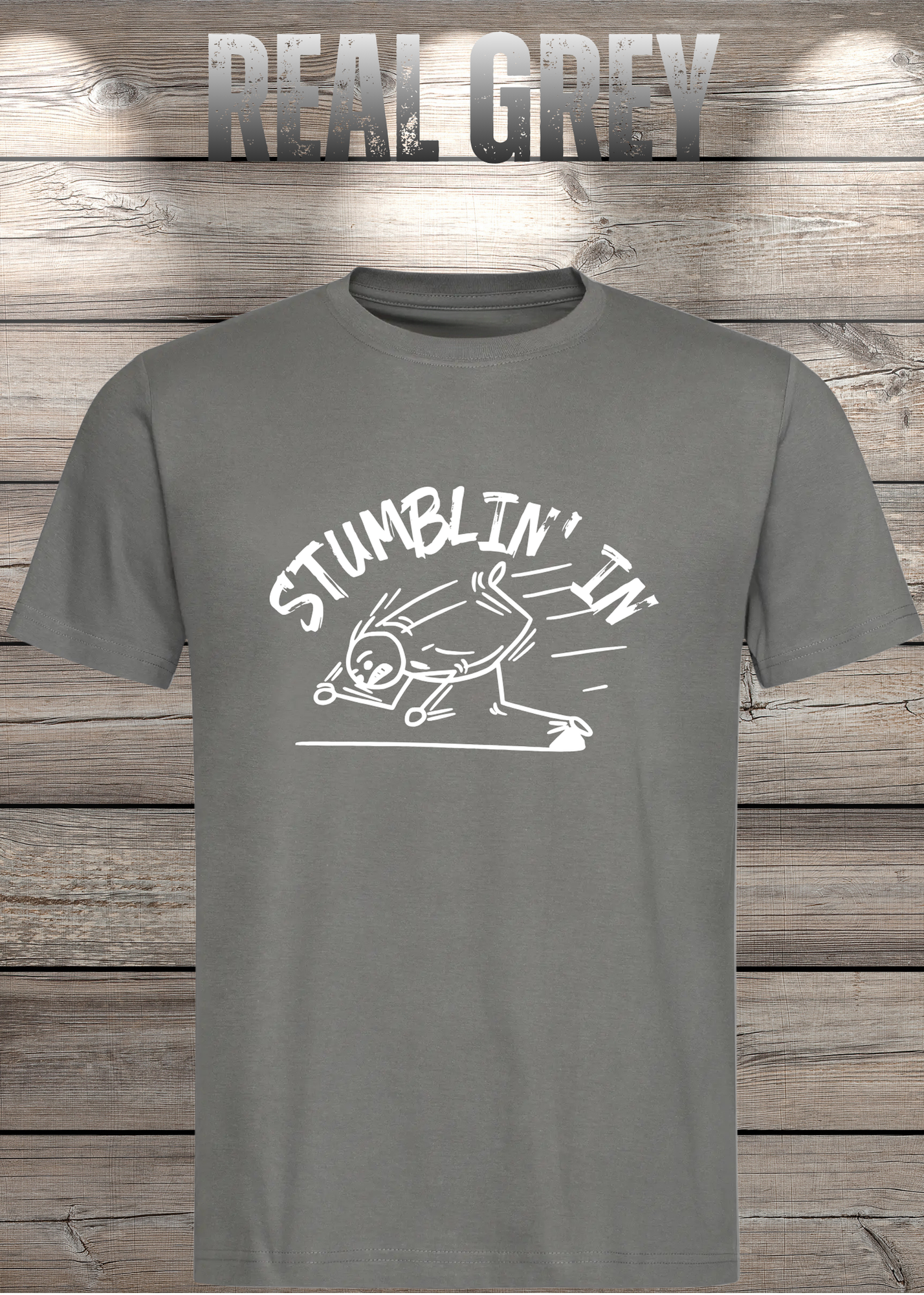 Stumblin' In - Witziges Musik T-Shirt mit Spruch