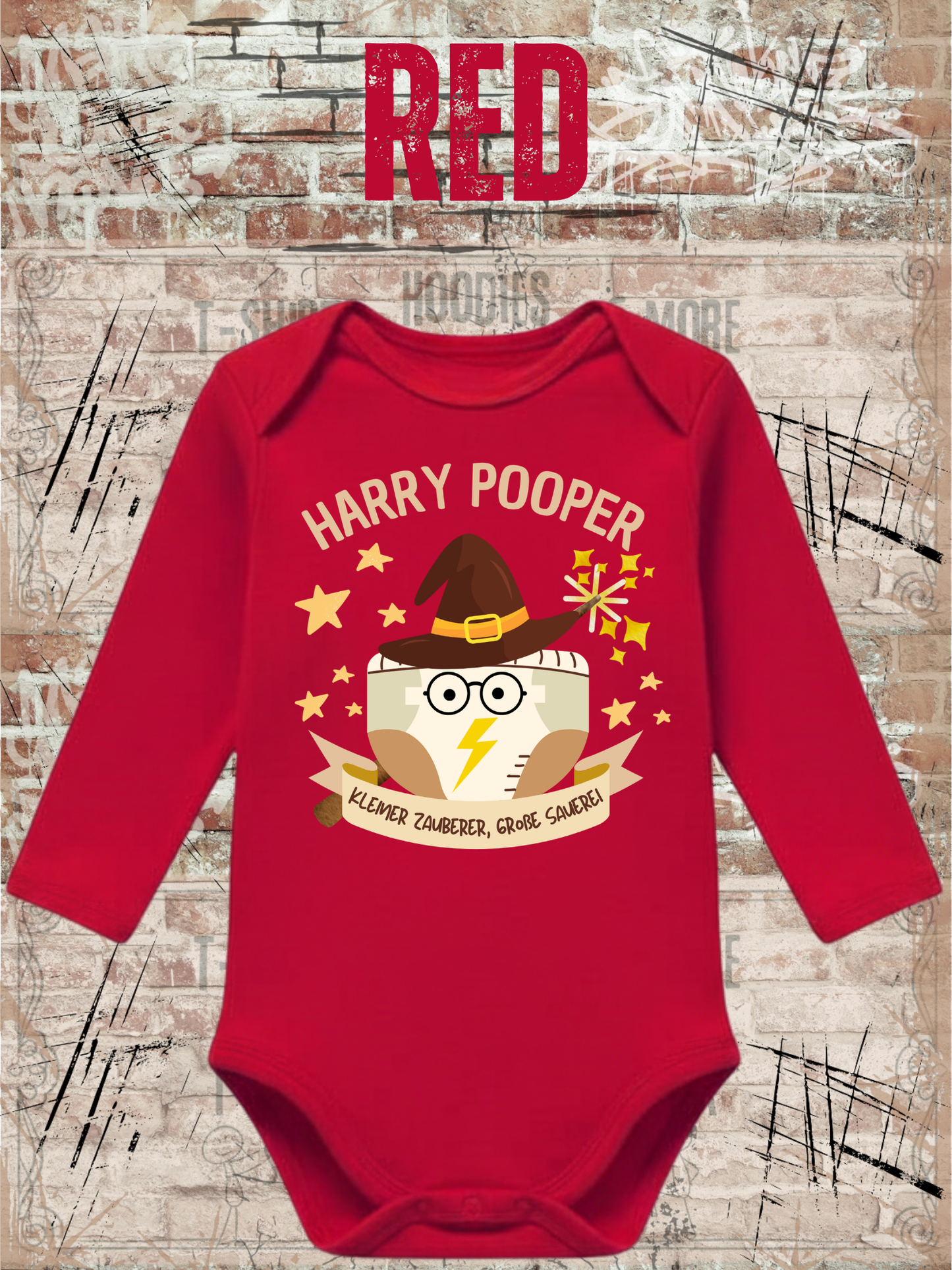 Baby Body Langarm Harry Pooper