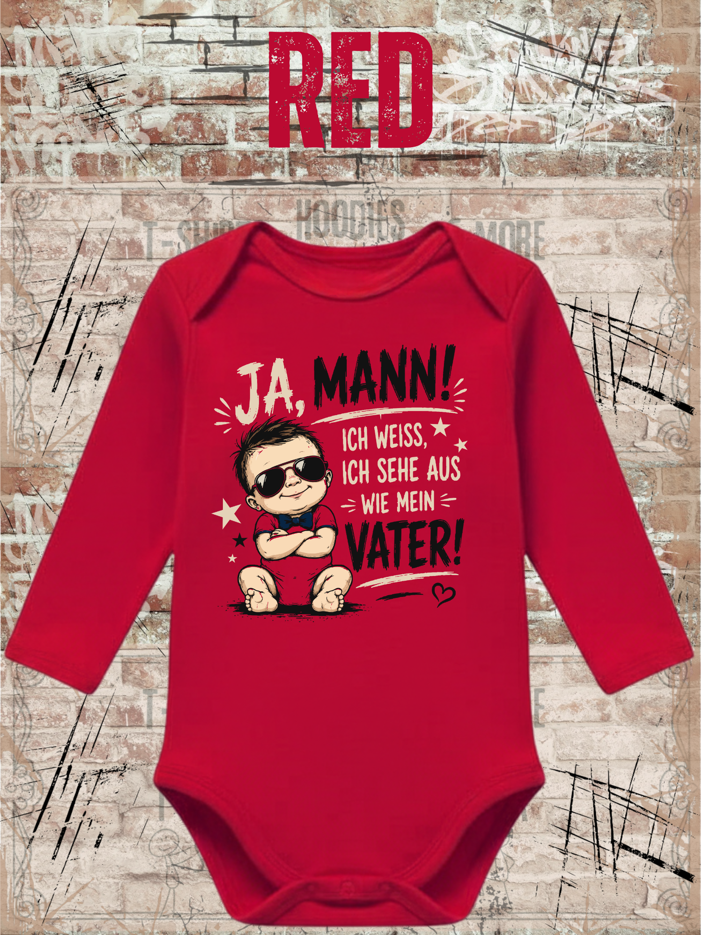 Ja, Mann! Ich sehe aus wie mein Vater – Babybody