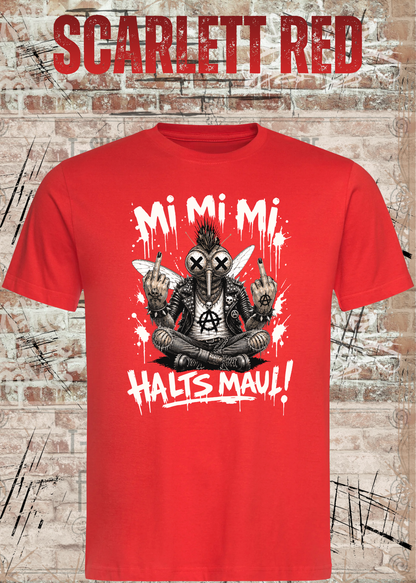 Stech-Mücke Manni T-Shirt – Mi Mi Mi Halt’s Maul Punk Shirt