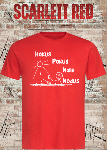 Hokus Pokus Malle Modus – Lustiges Unisex T-Shirt für Mallorca Fans