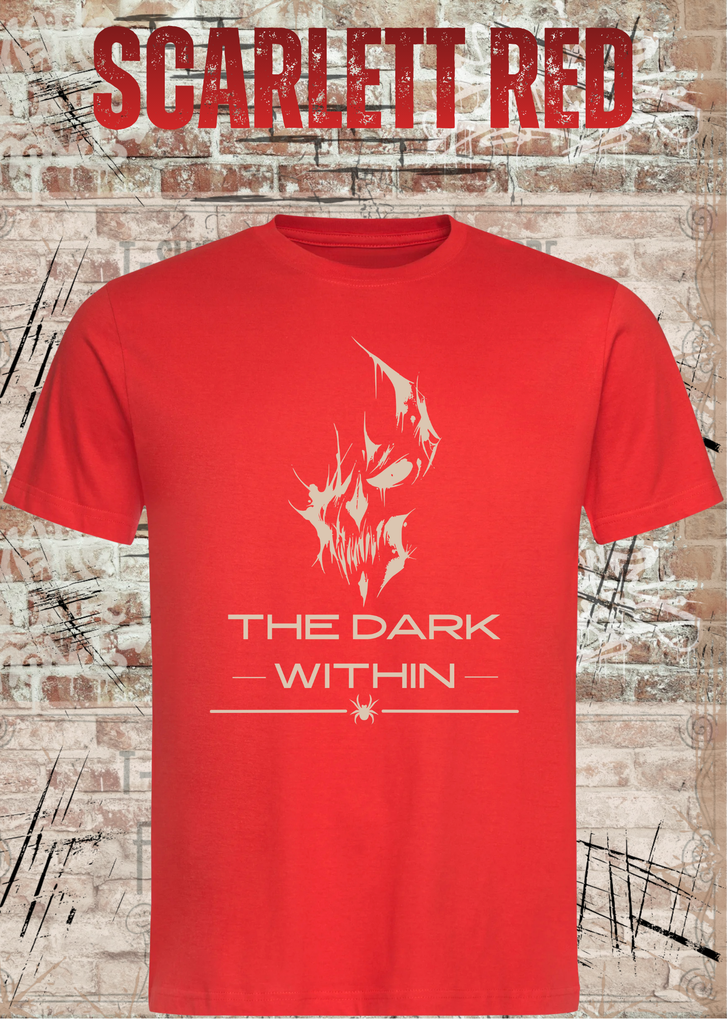 THE DARK WITHIN | Gothic Totenkopf T-Shirt | Rock & Metal Skull Shirt | Unisex