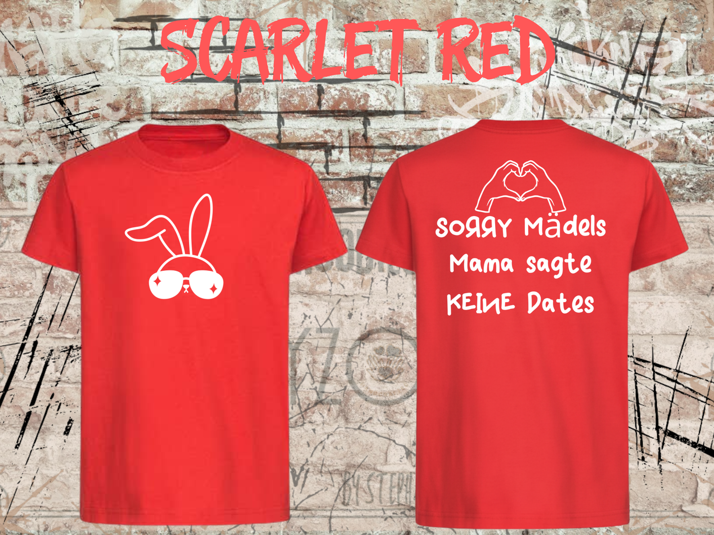 Jungen T-Shirt Sorry Mädels Mama sagte keine Dates Lustiges T-Shirt Geschenkidee T-Shirt Witziges T-Shirt mit Spruch In vielen Farben