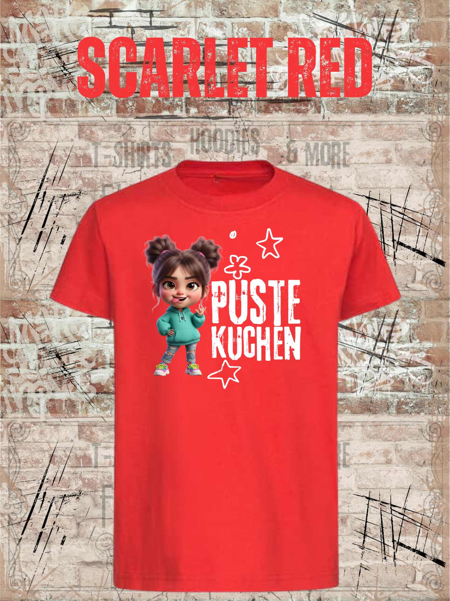 Pustekuchen! - Witziges Kinder T-Shirt Kurzarm