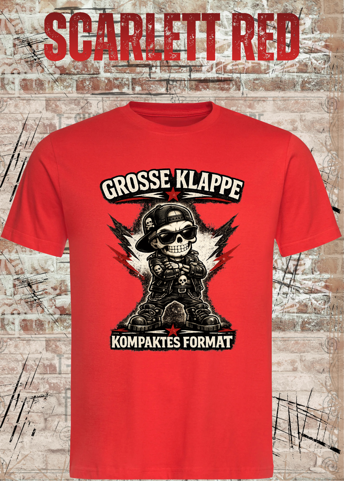 Große Klappe – Kompaktes Format | Unisex T-Shirt