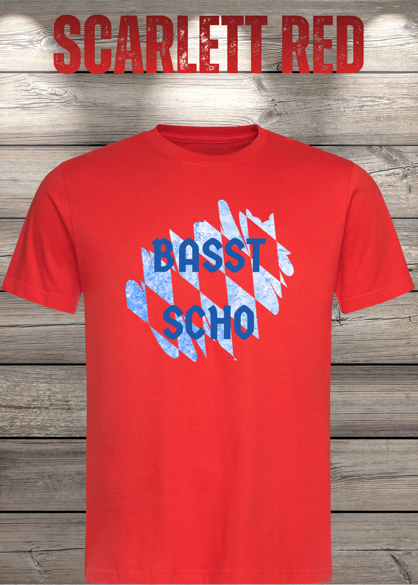 Basst scho T-Shirt – Bayerischer Spruch Shirt für Männer & Frauen – Lustiges Geschenk