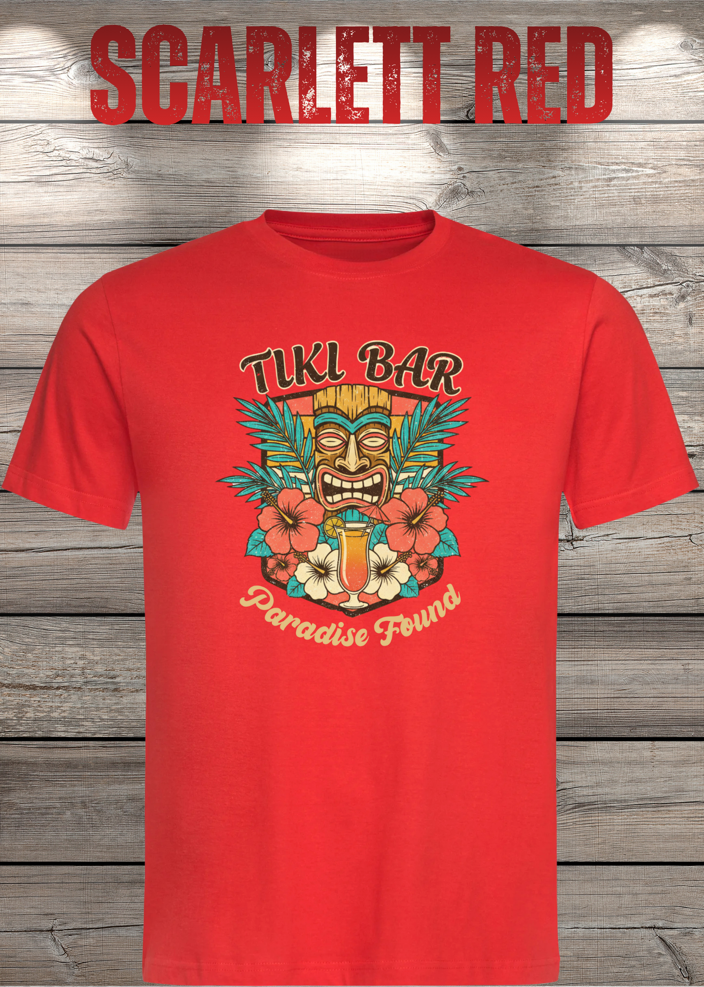 T-Shirt Tiki Bar - Witziger Spruch - Geschenkidee Unisex - Tropical Vibes