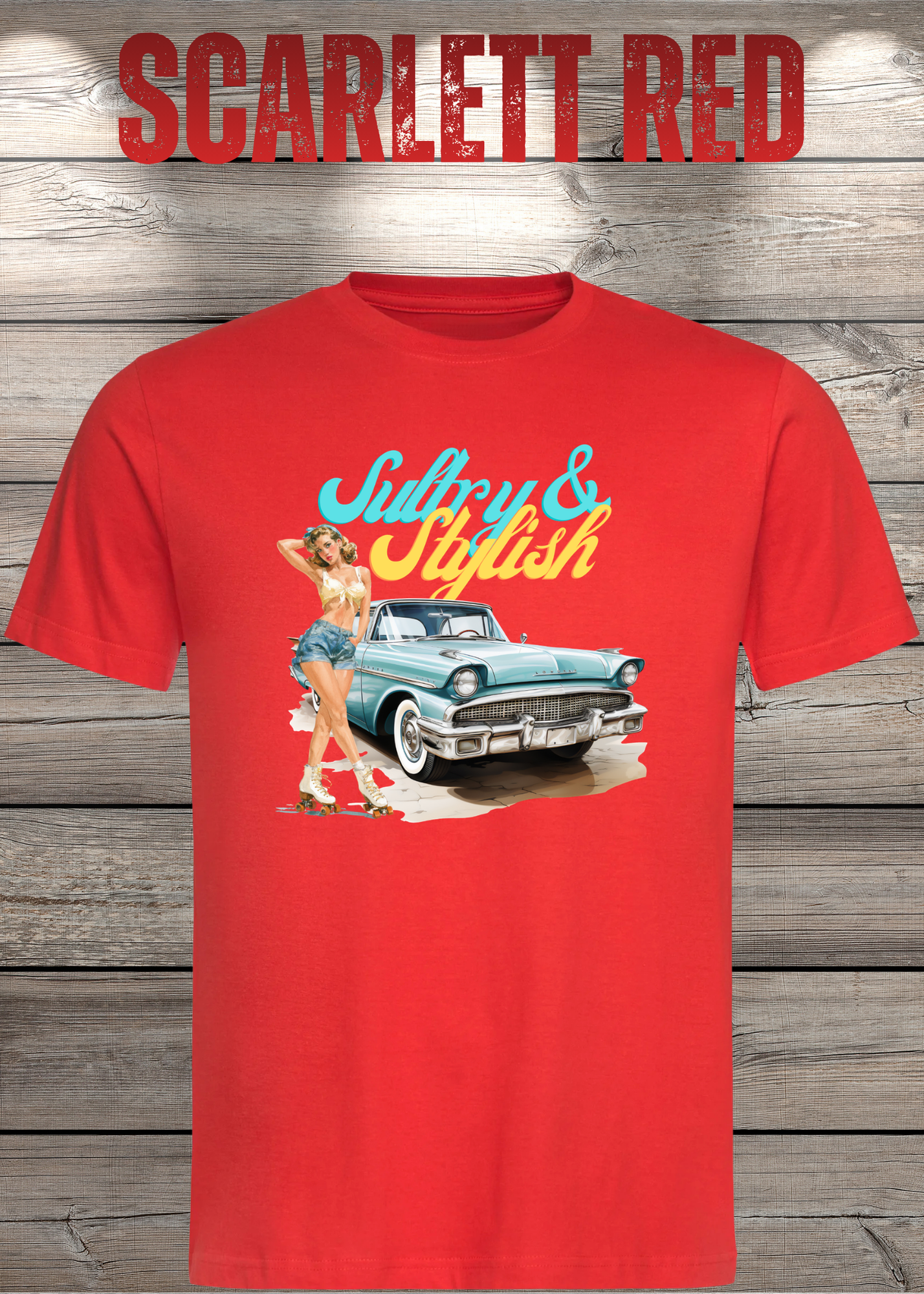 Sultry & Stylish - Vintage Look T-Shirt Unisex