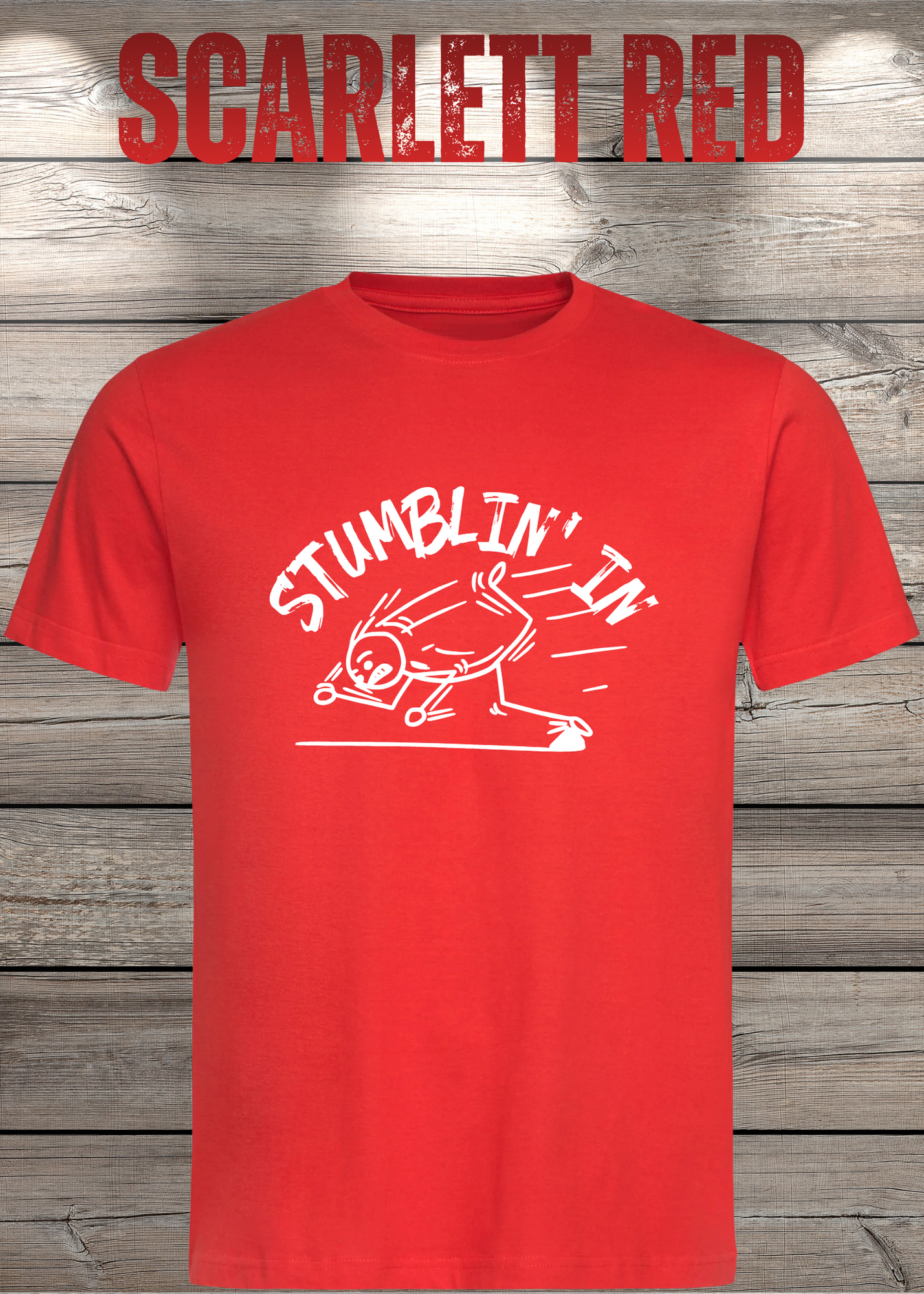 Stumblin' In - Witziges Musik T-Shirt mit Spruch