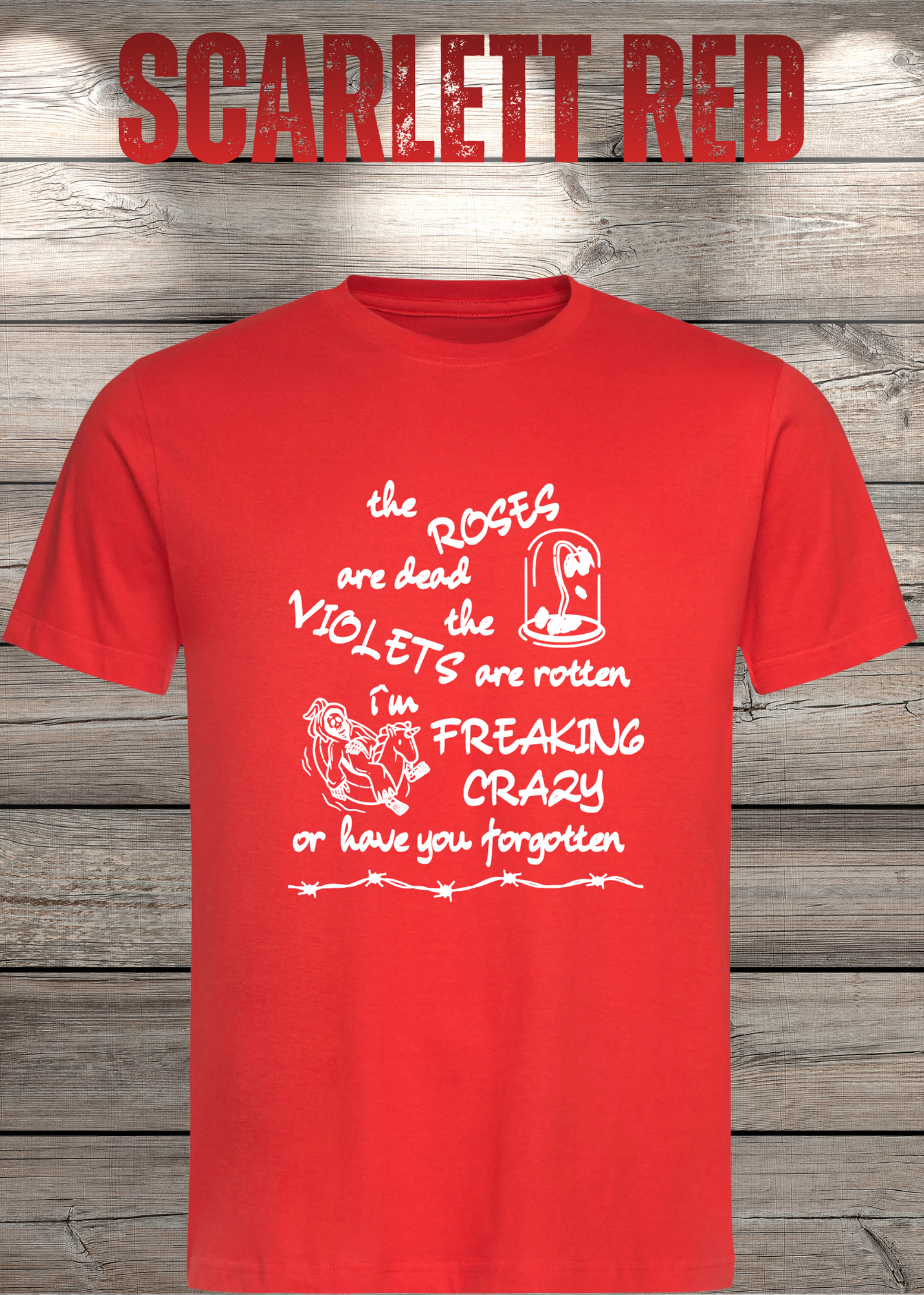 T-Shirt I'm Freaking Crazy - Lustiger Spruch Geschenkidee Geburtstag Unisex Statement