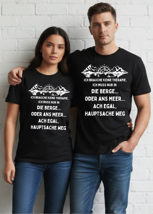 T-Shirt Outdoor Abenteuer Geschenk Unisex