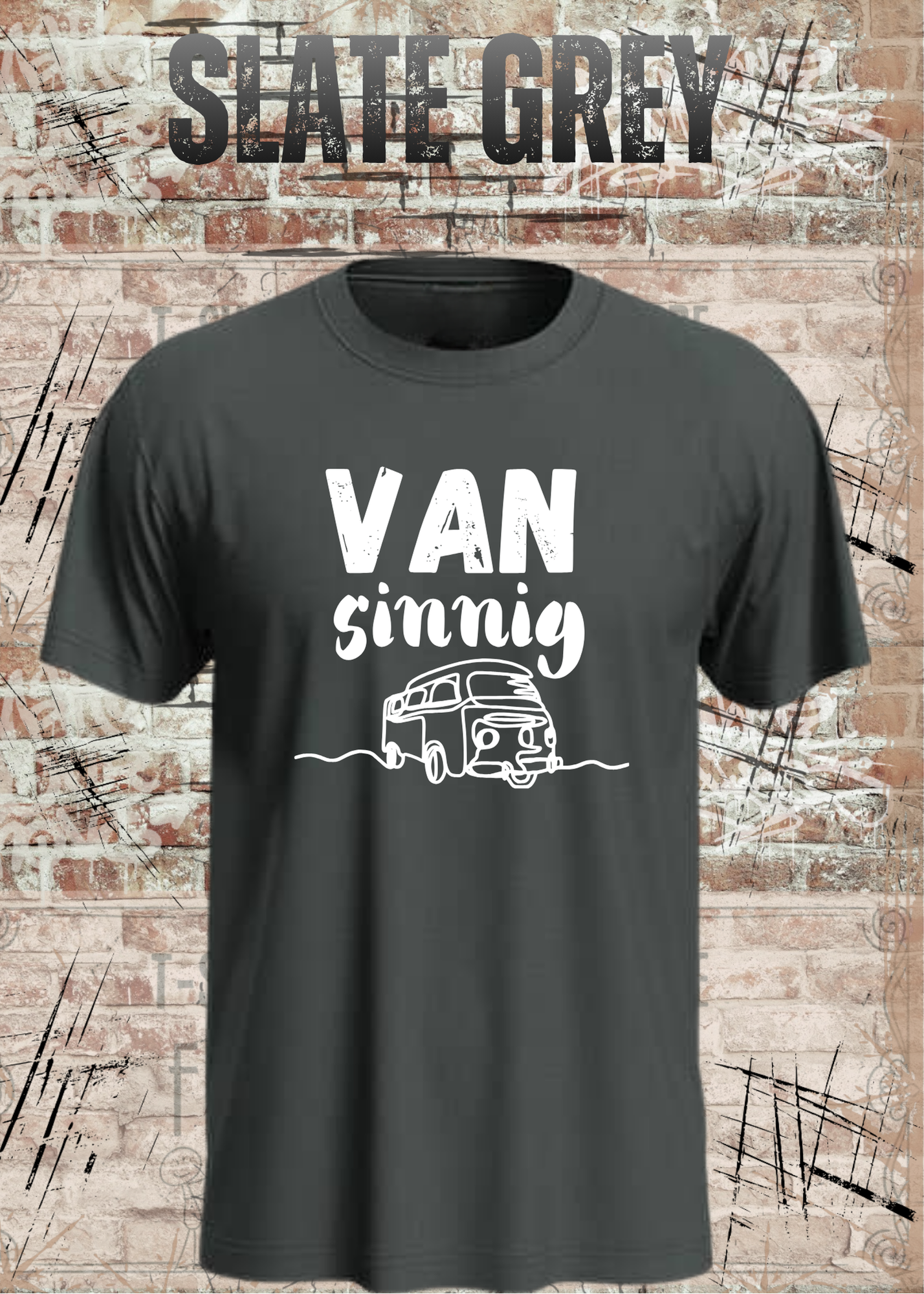 Van Sinnig! Camping & Van Life Unisex T-Shirt | Lustiges Camper Shirt
