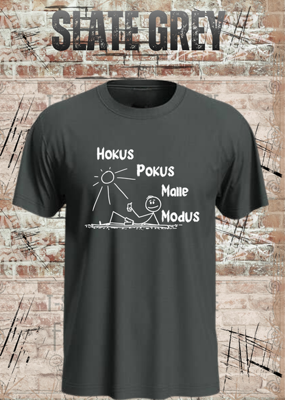 Hokus Pokus Malle Modus – Lustiges Unisex T-Shirt für Mallorca Fans