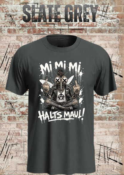 Stech-Mücke Manni T-Shirt – Mi Mi Mi Halt’s Maul Punk Shirt