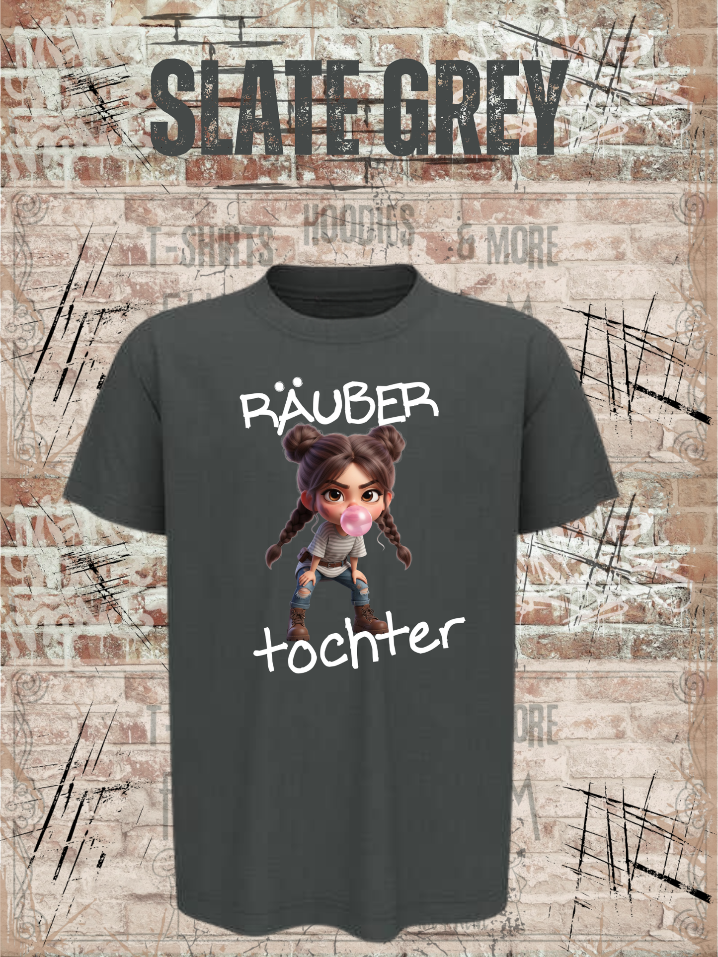 T-Shirt 'Räuber Tochter' - Witziges Geschenk für freche Kids