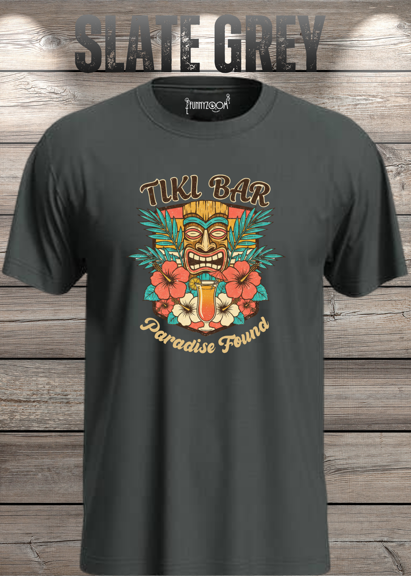 T-Shirt Tiki Bar - Witziger Spruch - Geschenkidee Unisex - Tropical Vibes
