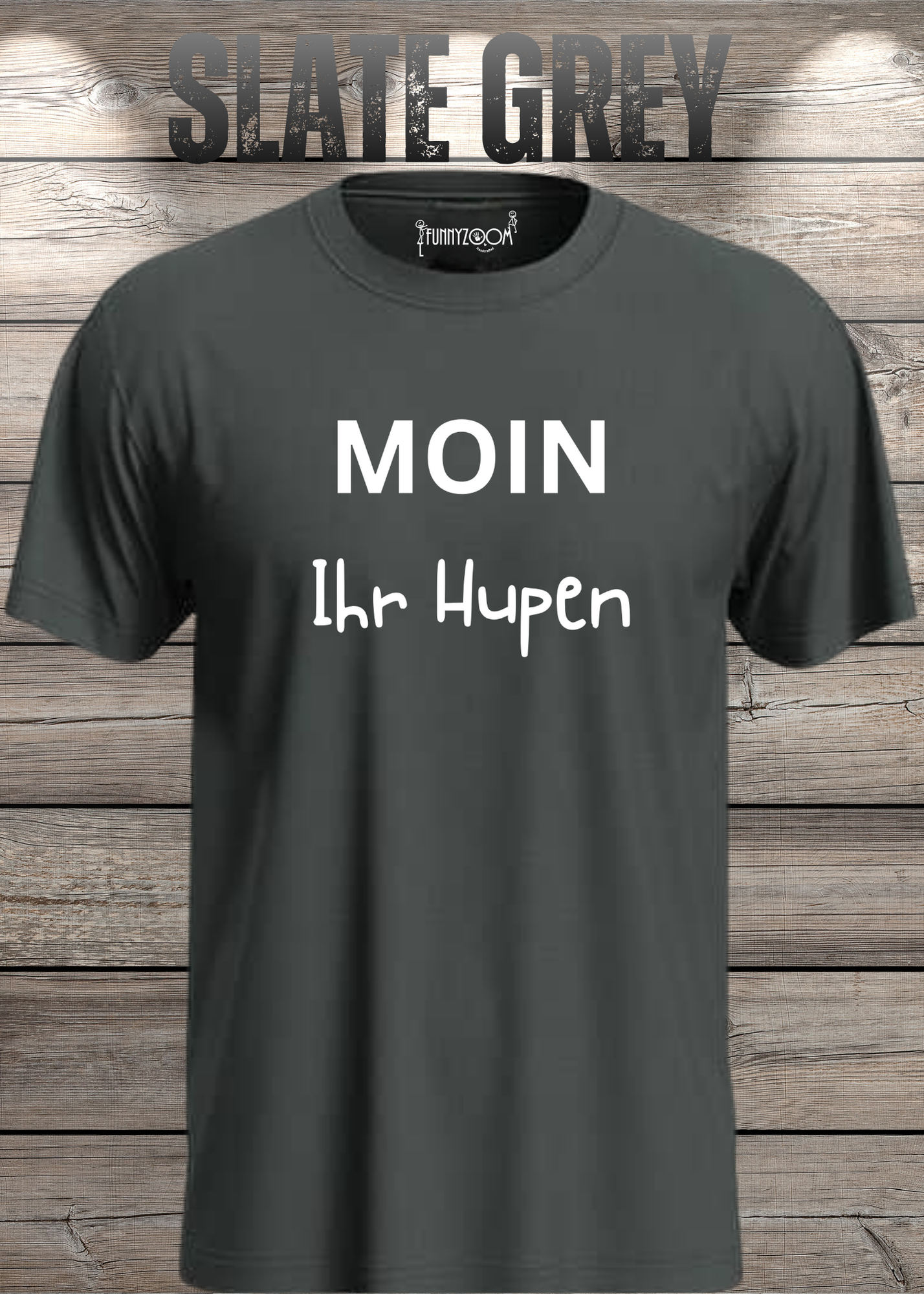 Moin Ihr Hupen T-Shirt - Witziges Statement Shirt - Lustiges Geschenk Freizeit Unisex